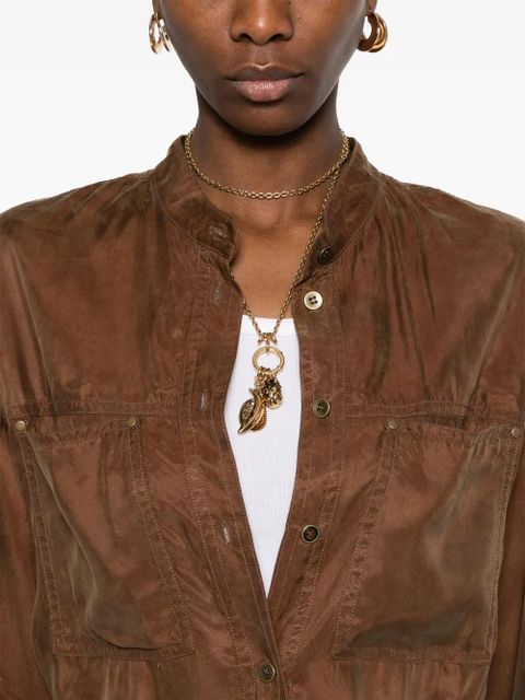 MARANT ÉTOILE Zetta shirt - Brown