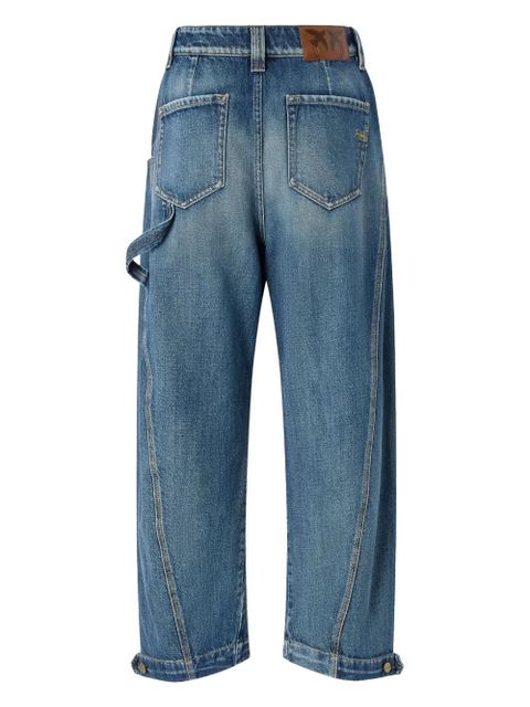 PINKO zip-detail jeans - Blue - zdjęcie produktu nr 2