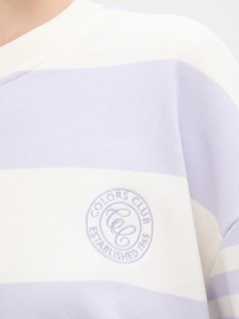 United Colors of Benetton bluza damska kolor fioletowy wzorzysta 3Y04D10AM