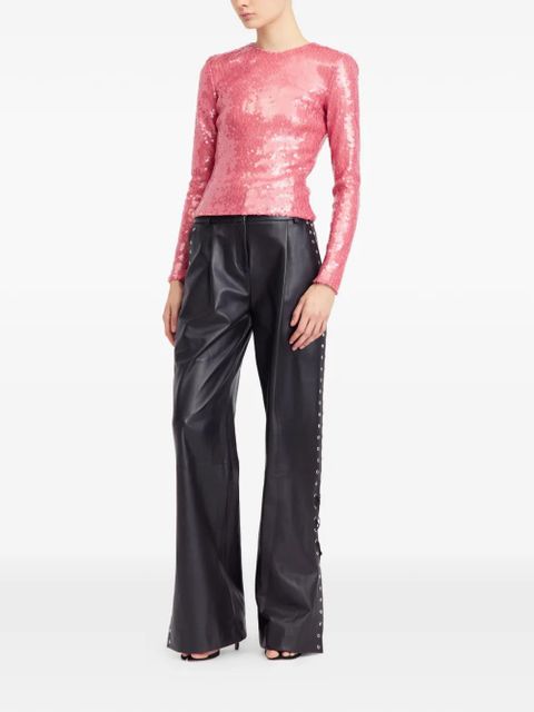 16Arlington Tanith sequin top - Pink