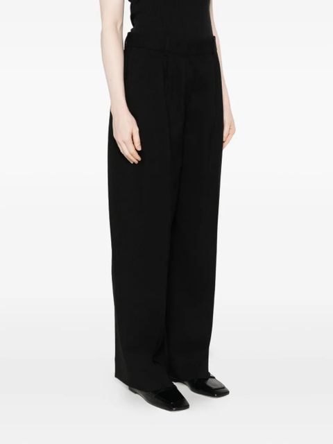 TOTEME pleated trousers - Black