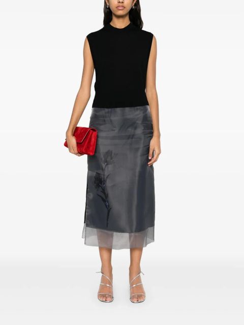 Sportmax Quatto top - Black - zdjęcie produktu nr 2