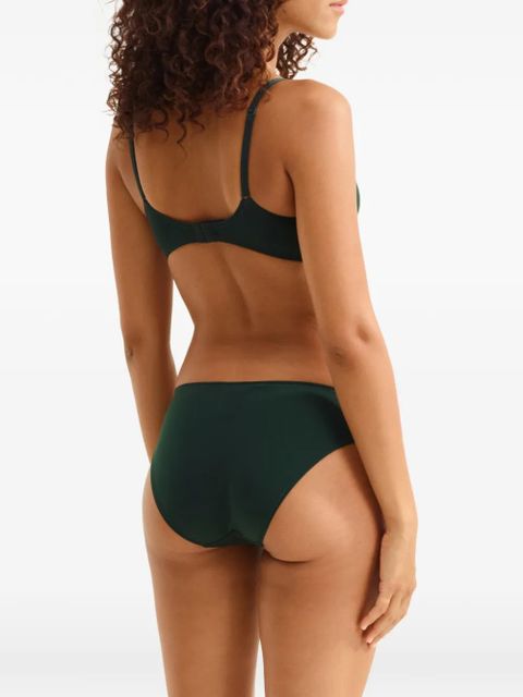 ERES Lydia Soyeuse wireless triangle bra - Green