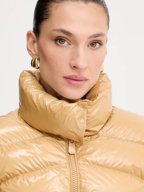 Pinko kurtka kolor zielony zimowa 101598 A2P7