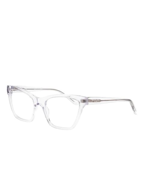 Balenciaga Eyewear cat-eye glasses - White