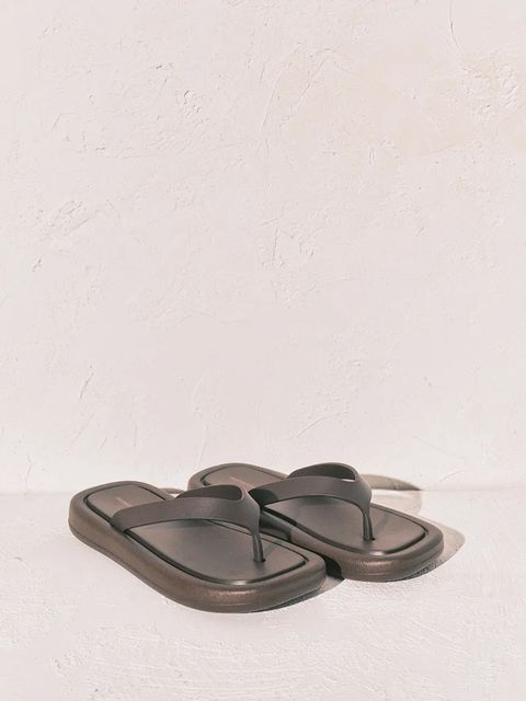 Women'secret klapki damskie SI FLIP FLOP CHOCOLAT - zdjęcie produktu nr 1
