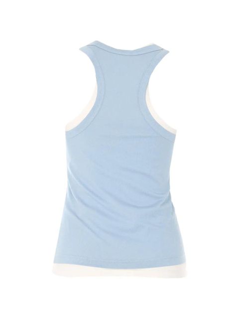 Eleh crewneck sleeveless top - Blue - zdjęcie produktu nr 2