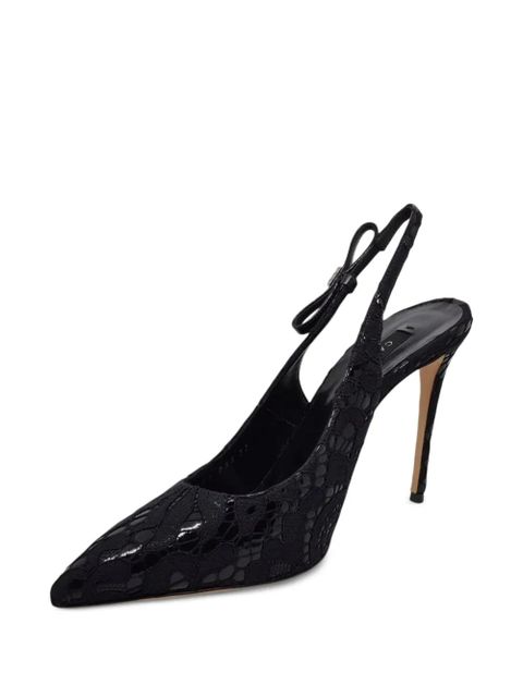 Casadei lace slingback pumps - Black - zdjęcie produktu nr 2