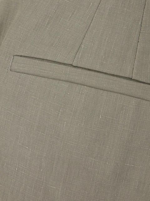 Jil Sander linen shorts - Grey