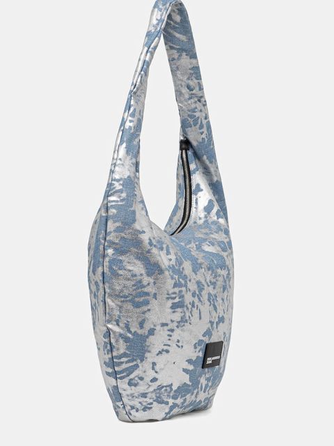 Karl Lagerfeld Jeans torebka kolor niebieski B1W30177 - zdjęcie produktu nr 2