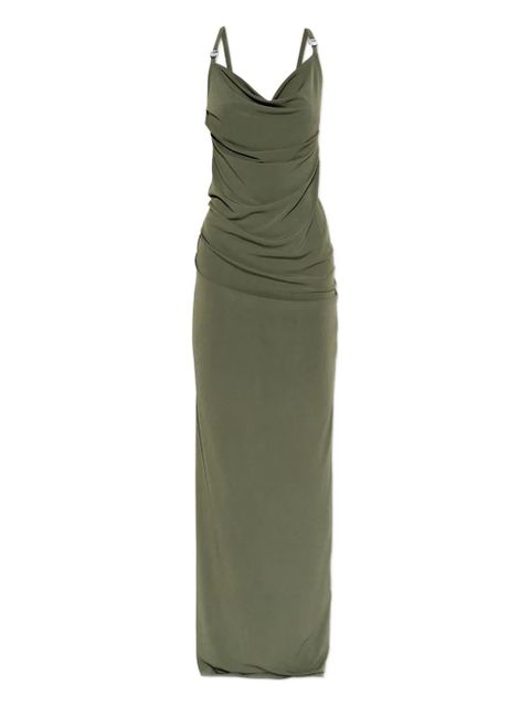 Coperni ring-strap maxi dress - Green - zdjęcie produktu nr 1