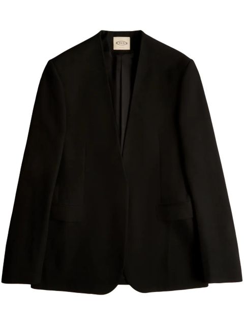 Tod's virgin wool blazer - Black - zdjęcie produktu nr 1