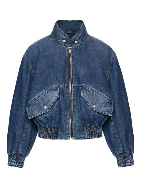 Magda Butrym denim zip jacket - Blue - zdjęcie produktu nr 1