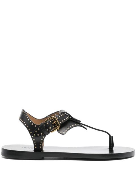 ISABEL MARANT Jooni flat sandals - Black - zdjęcie produktu nr 1