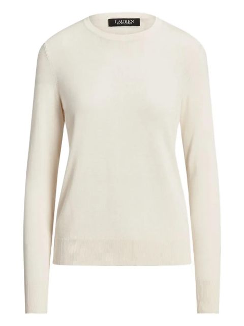 Lauren Ralph Lauren crew-neck long-sleeve sweater - Neutrals - zdjęcie produktu nr 1