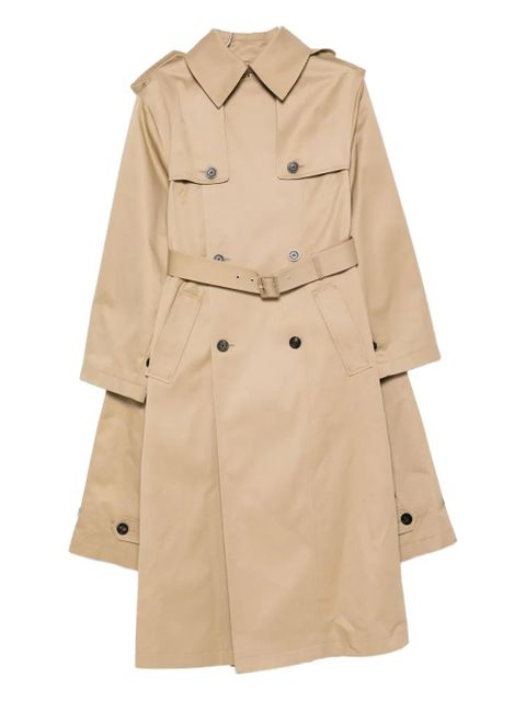 Jean Paul Gaultier double-breasted belted trench coat - Neutrals