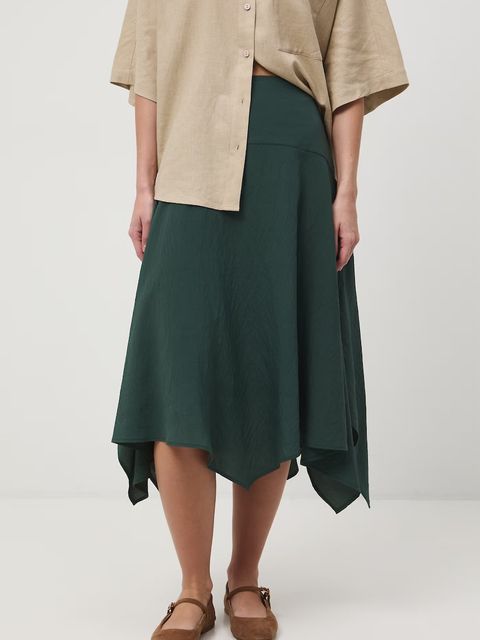 Medicine spódnica asymetryczna z modalem - zdjęcie produktu nr 1