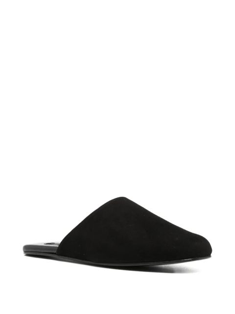 Manebi almond flat sandals - Black - zdjęcie produktu nr 2