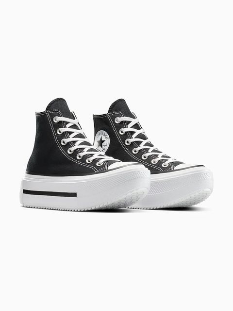 Converse trampki Chuck Taylor All Star Lift Double Stack unisex kolor czarny A12975C - zdjęcie produktu nr 2