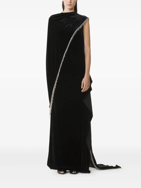 Lanvin draped embellished dress - Black - zdjęcie produktu nr 2