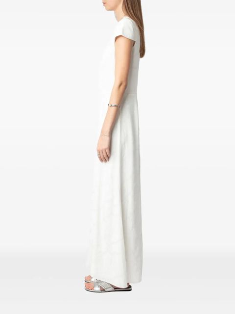 Zadig&Voltaire Rapazi midi dress - White