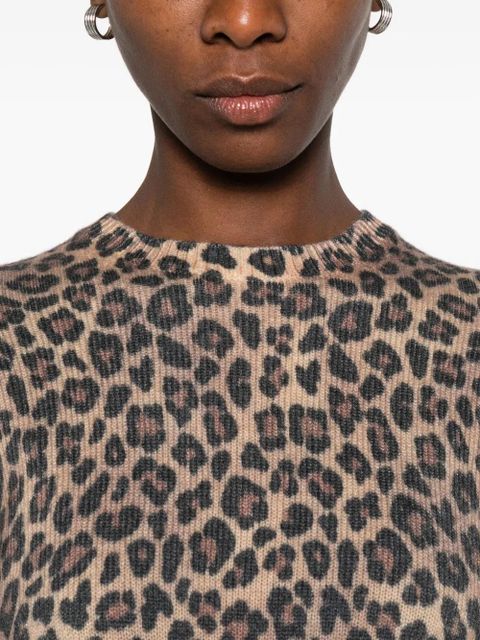 MC2 Saint Barth New Queen printed sweater - Brown