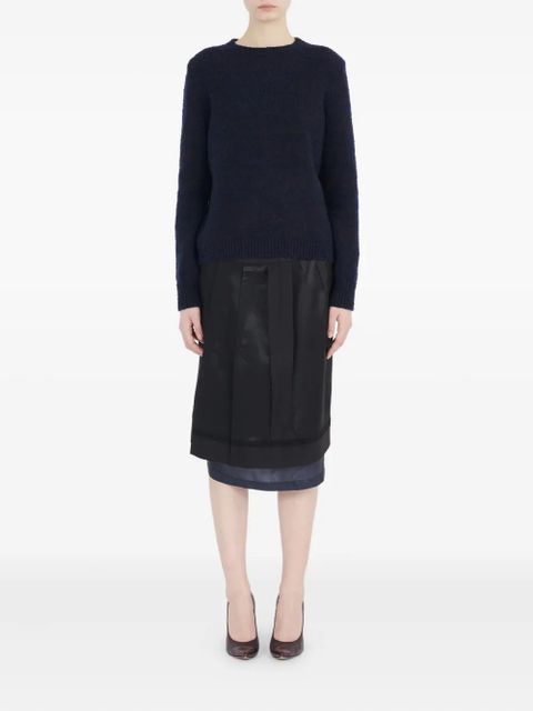 Maison Margiela brushed-finish sweater - Blue