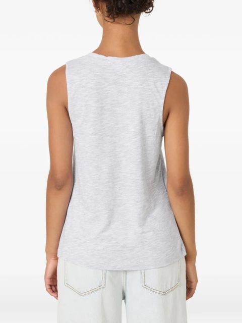 American Vintage Jacksonville scoop-neck tank top - Grey