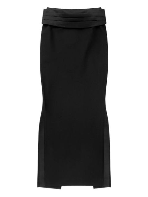 AREA column maxi skirt - Black - zdjęcie produktu nr 1