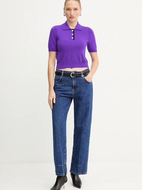 Pinko polo wełniane - zdjęcie produktu nr 2