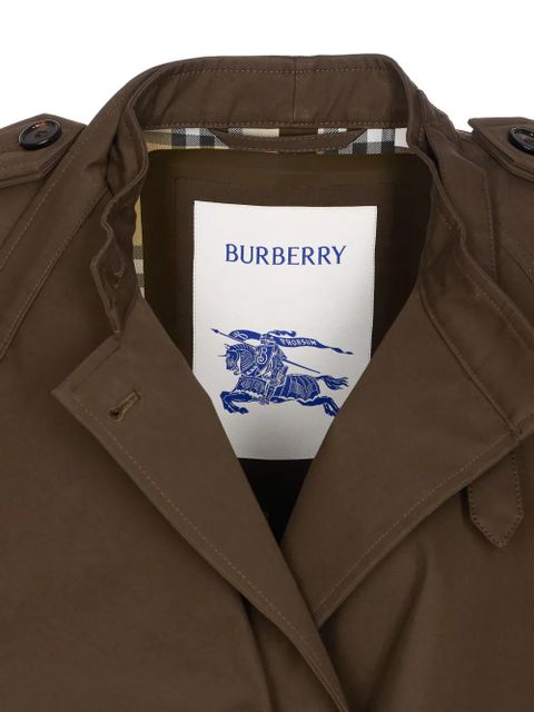 Burberry double-breasted cape - Brown