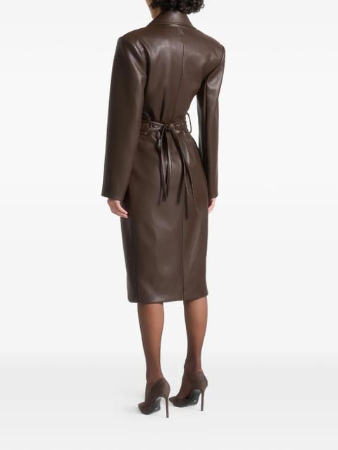 Manière De Voir Malya belted coat - Brown