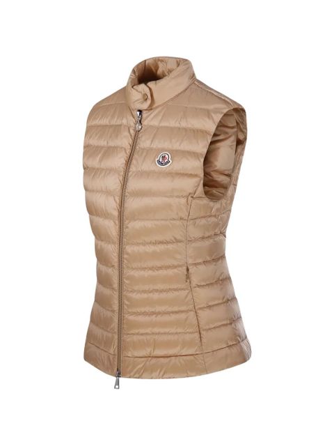 Moncler Igens zipped padded gilet - Brown