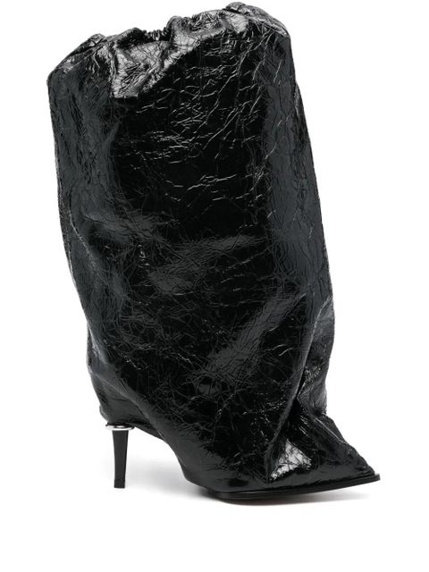 Alexander McQueen 60mm Bag boots - Black - zdjęcie produktu nr 1