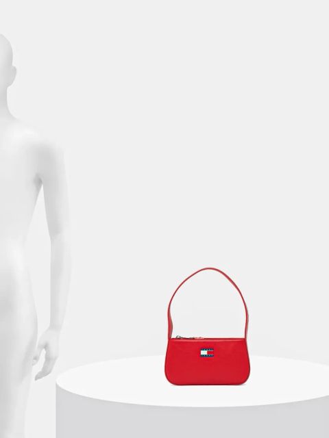 Tommy Jeans torebka kolor czerwony AW0AW16966