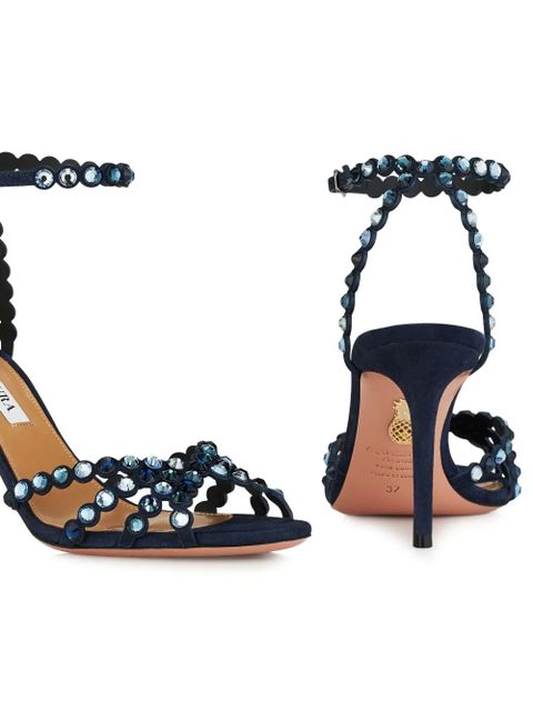 Aquazzura 85mm Tequila sandals - Blue