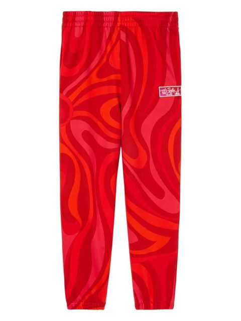 PUCCI fleece track pants - Red - zdjęcie produktu nr 1