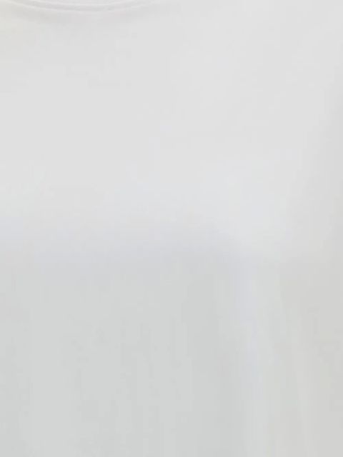 LouLou de Saison Ayaz mock-neck T-shirt Dress - White