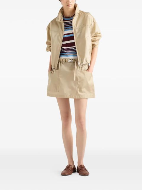 Prada Re-Nylon mini skirt - Neutrals - zdjęcie produktu nr 2