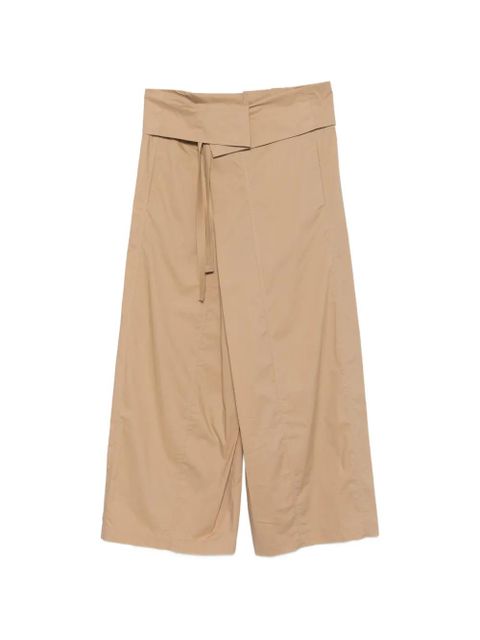 Alysi tie-waist wide trousers - Neutrals - zdjęcie produktu nr 1