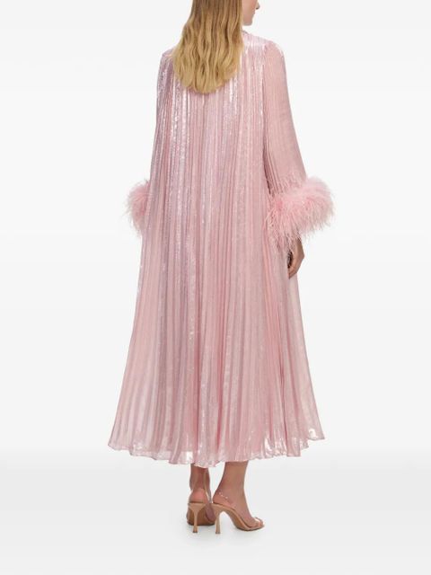 Self-Portrait embellished midi dress - Pink - zdjęcie produktu nr 2