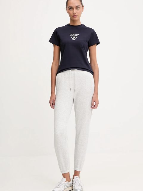 Guess t-shirt COLETTE damski kolor granatowy V4YI21 KCDH1 - zdjęcie produktu nr 2