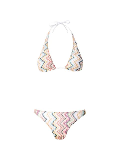 Missoni zig-zag bikini - Neutrals - zdjęcie produktu nr 1