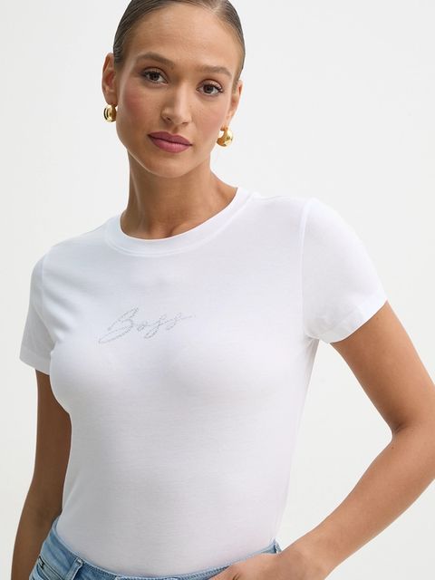 BOSS Orange t-shirt bawełniany C Esogo 2 MA crystal - zdjęcie produktu nr 2