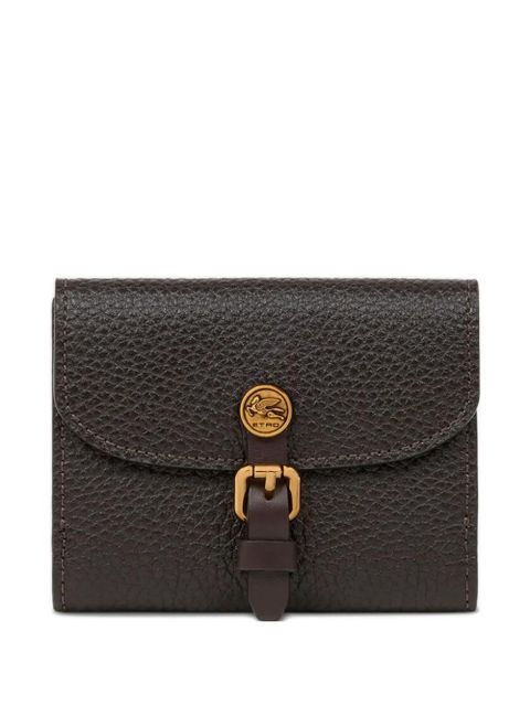 ETRO pegasus-embellished buckle wallet - Brown - zdjęcie produktu nr 1