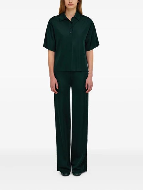 Ferragamo knitted polo shirt - Green - zdjęcie produktu nr 2