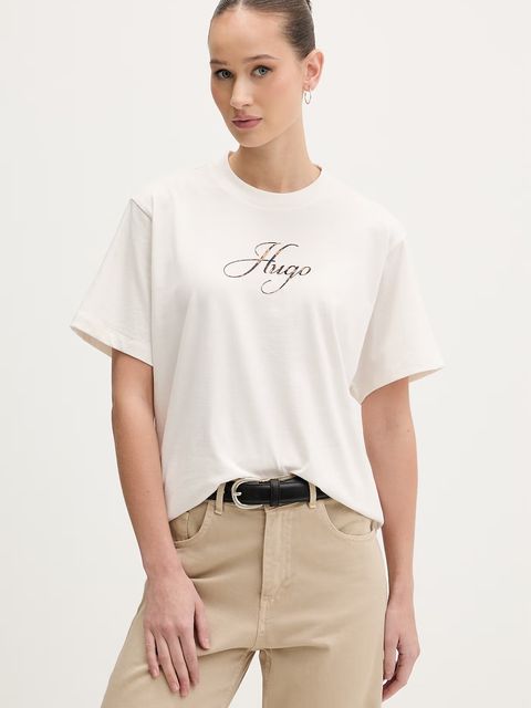 HUGO t-shirt damski Vintage Tee_23 - zdjęcie produktu nr 2