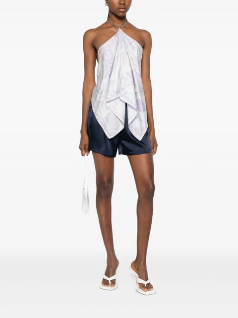 PUCCI chain high-neck top - Purple