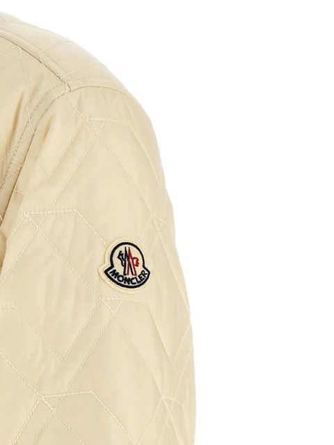 Moncler quilted overshirt - Neutrals