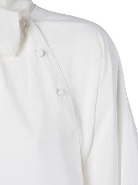 Weekend Max Mara Burgos1234 tie neck shirt - White